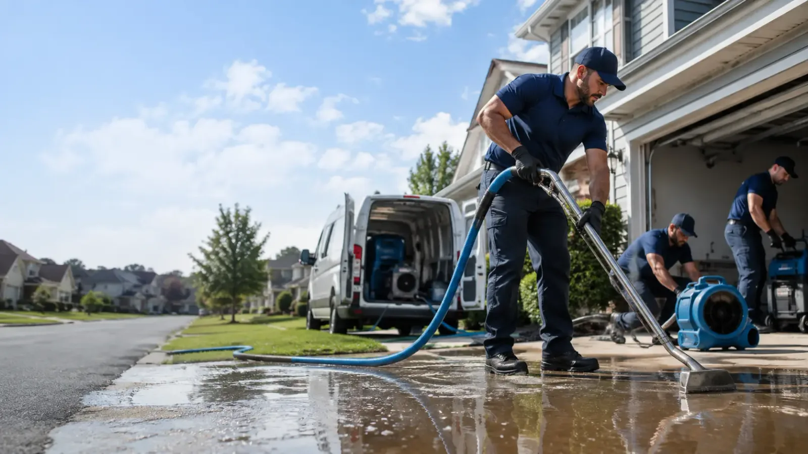 Flood Damage Restoration in Millfield, OH